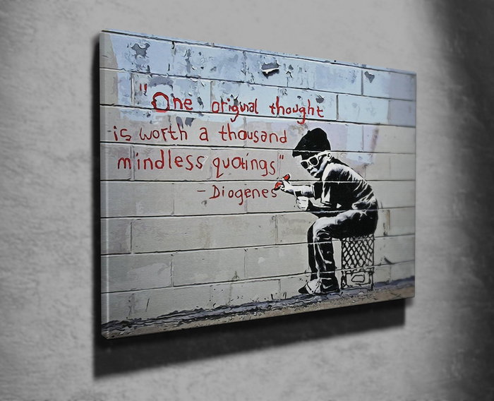 Wallity Banksy WY03 70 x 100 cm Wallity Banksy WY03 70 x 100 cm